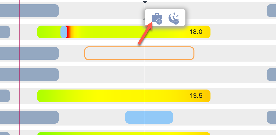 Create duty icon on fatigue chart