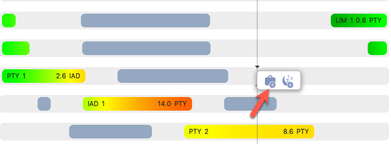 Create duty icon on fatigue chart